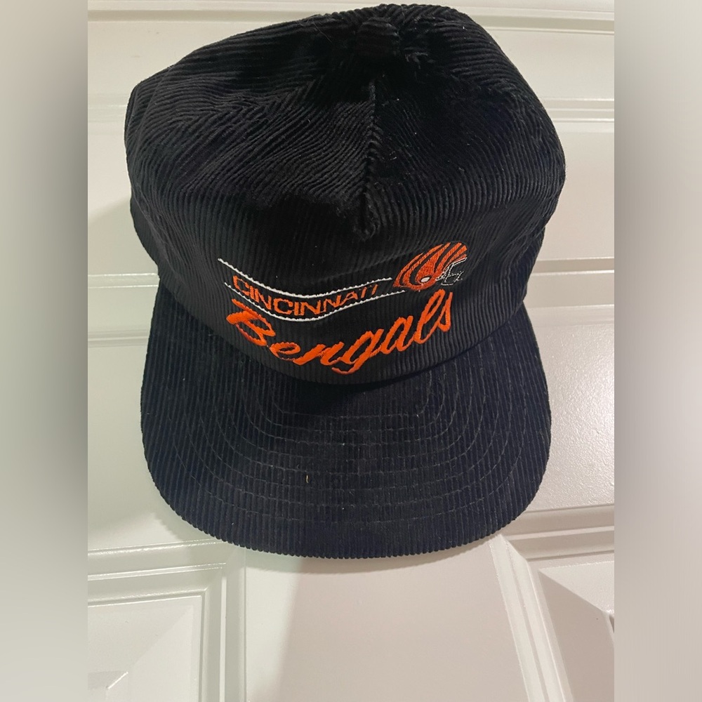 Vintage Cincinnati Bengals corduroy hat